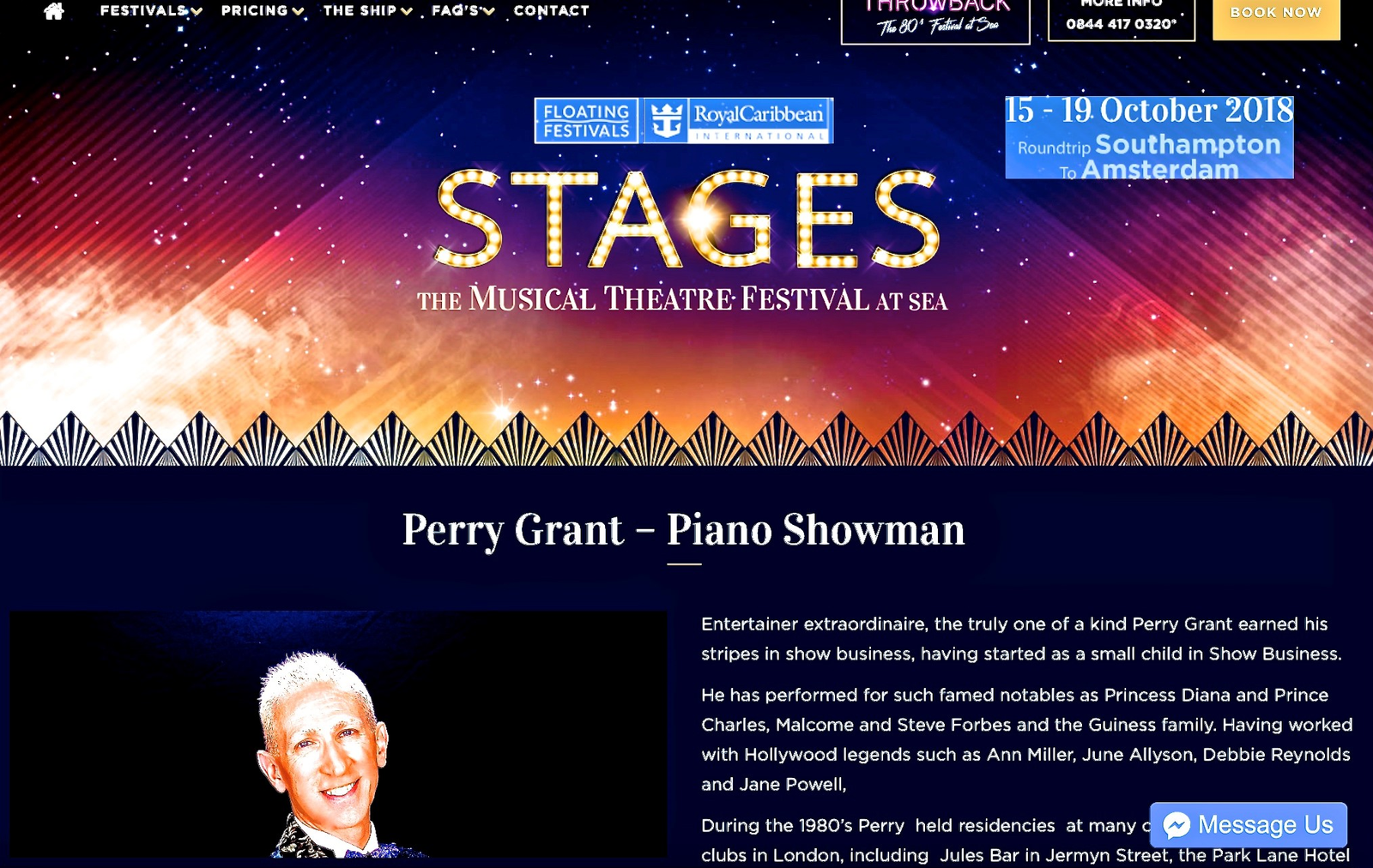Perry Grant Extravaganza Show