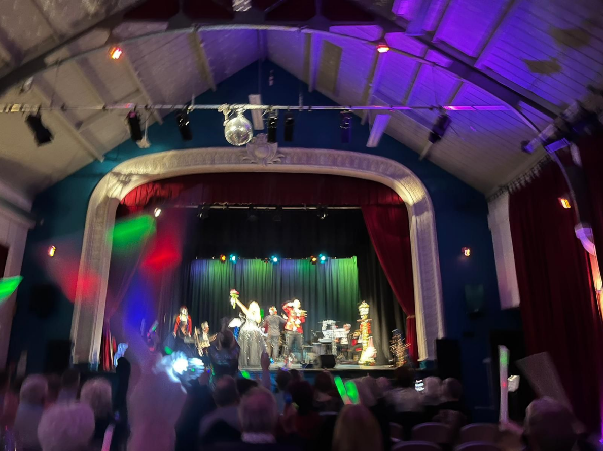 Neald Hall Chippenham Christmas Concert Stage