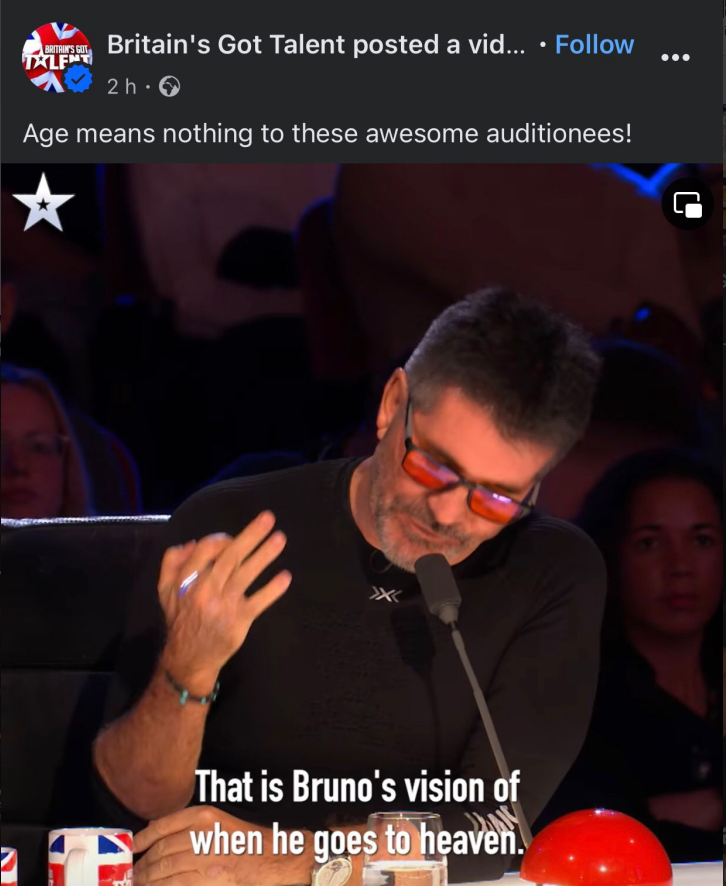 Perry Grant Live In The UK Poster