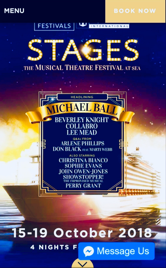 Stages at Sea Cruise