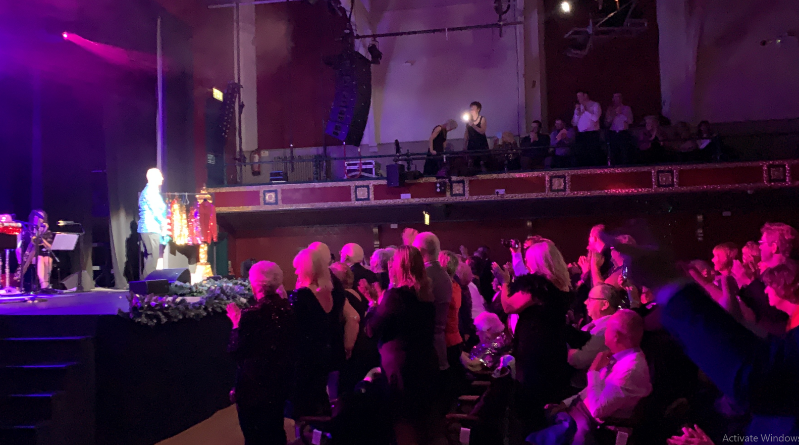 Yeadon Leeds UK Christmas Concert Stage